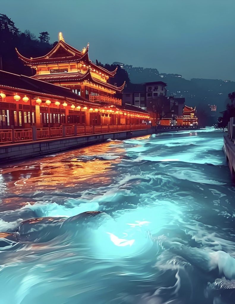 Xiling Snow Mountain+Dujiangyan Irrigation Project+covered bridge 2-day tour 廊桥1